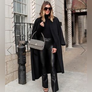 Splendid x Cella Jane Vegan Leather Flare Legging